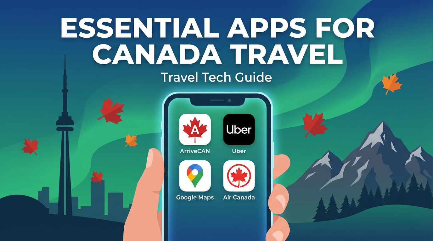 캐나다 여행 필수 앱