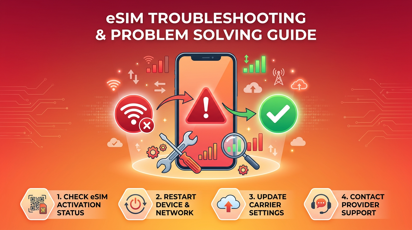 eSIM Not Working? Complete Troubleshooting Guide