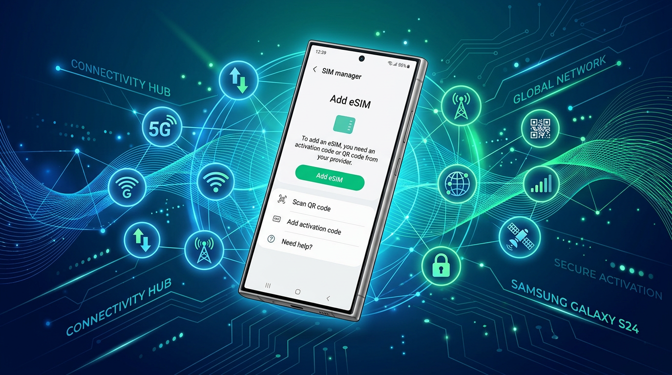 Complete Samsung Galaxy eSIM Setup Guide (S24/S23/S22)