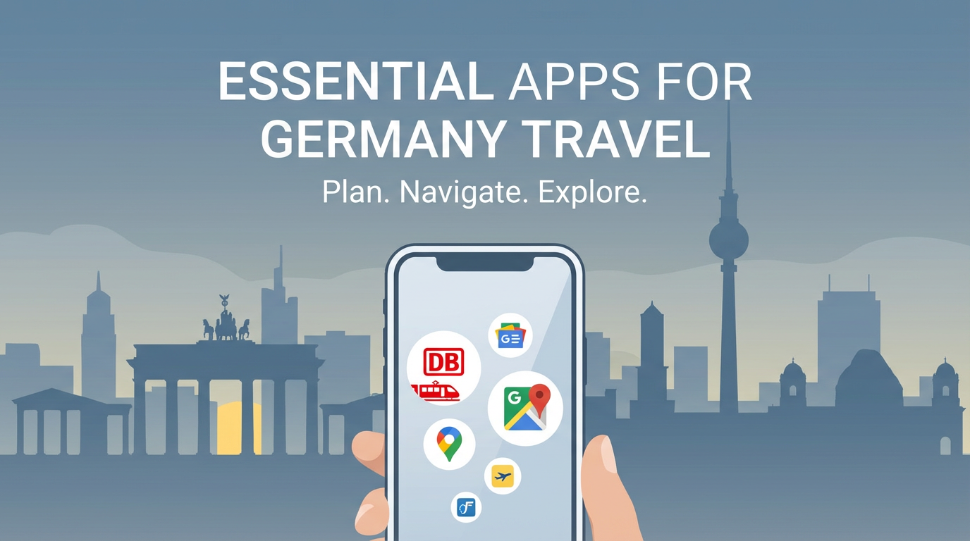 독일 여행 필수 앱