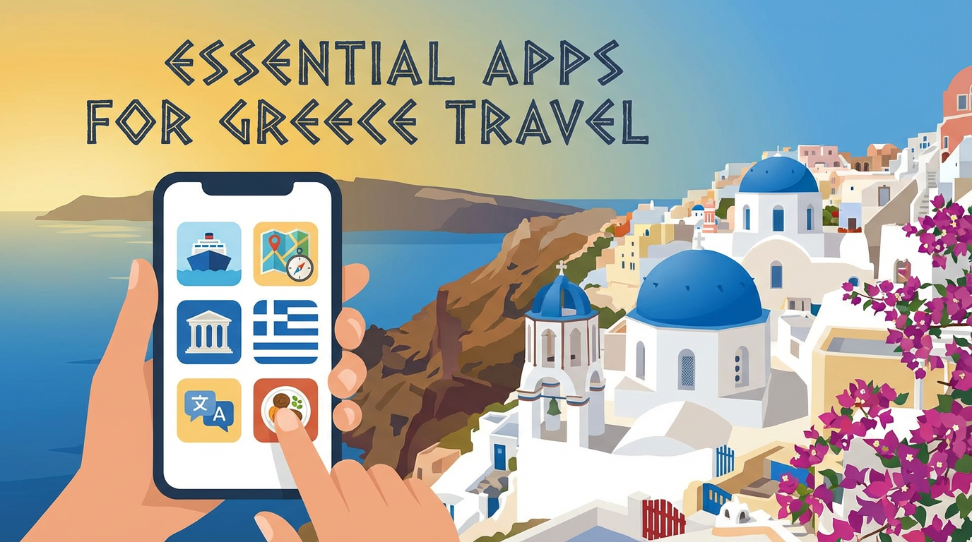 그리스 여행 필수 앱