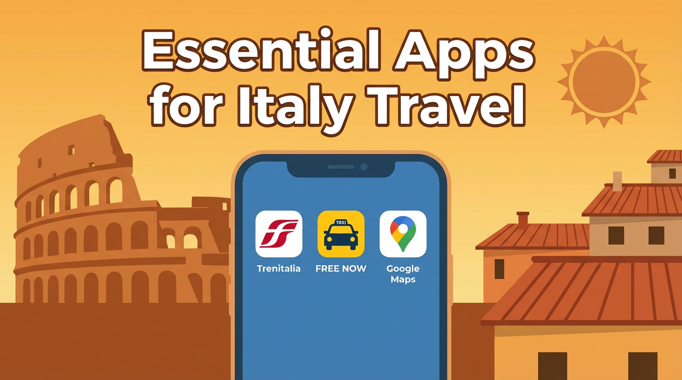 이탈리아 여행 필수 앱