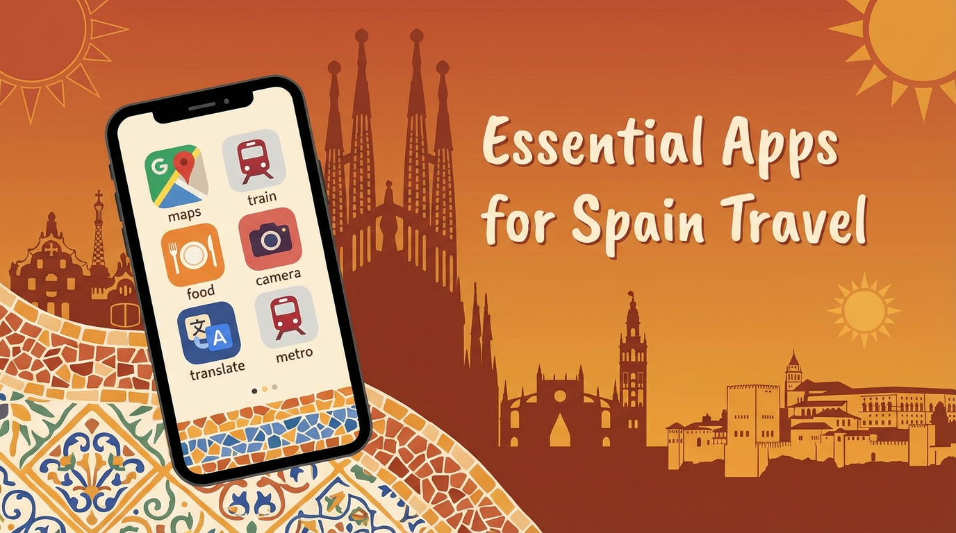 스페인 여행 필수 앱