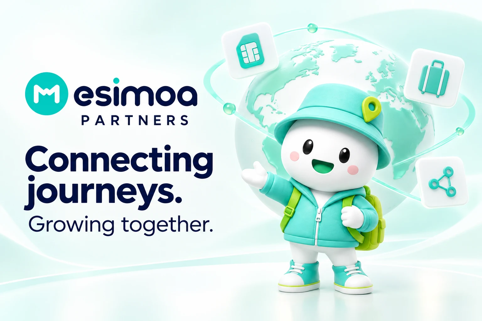 esimoa PARTNERS — Reisen verbinden. Gemeinsam wachsen. Mit Moa.