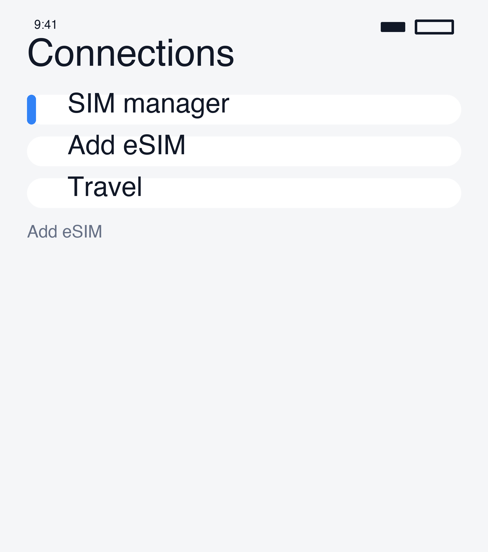 Add eSIM