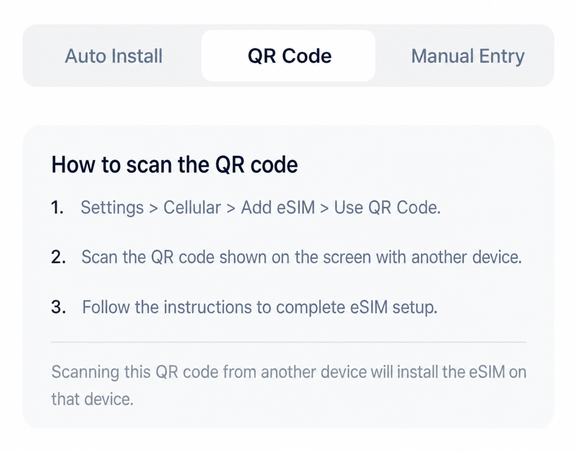 QR guide