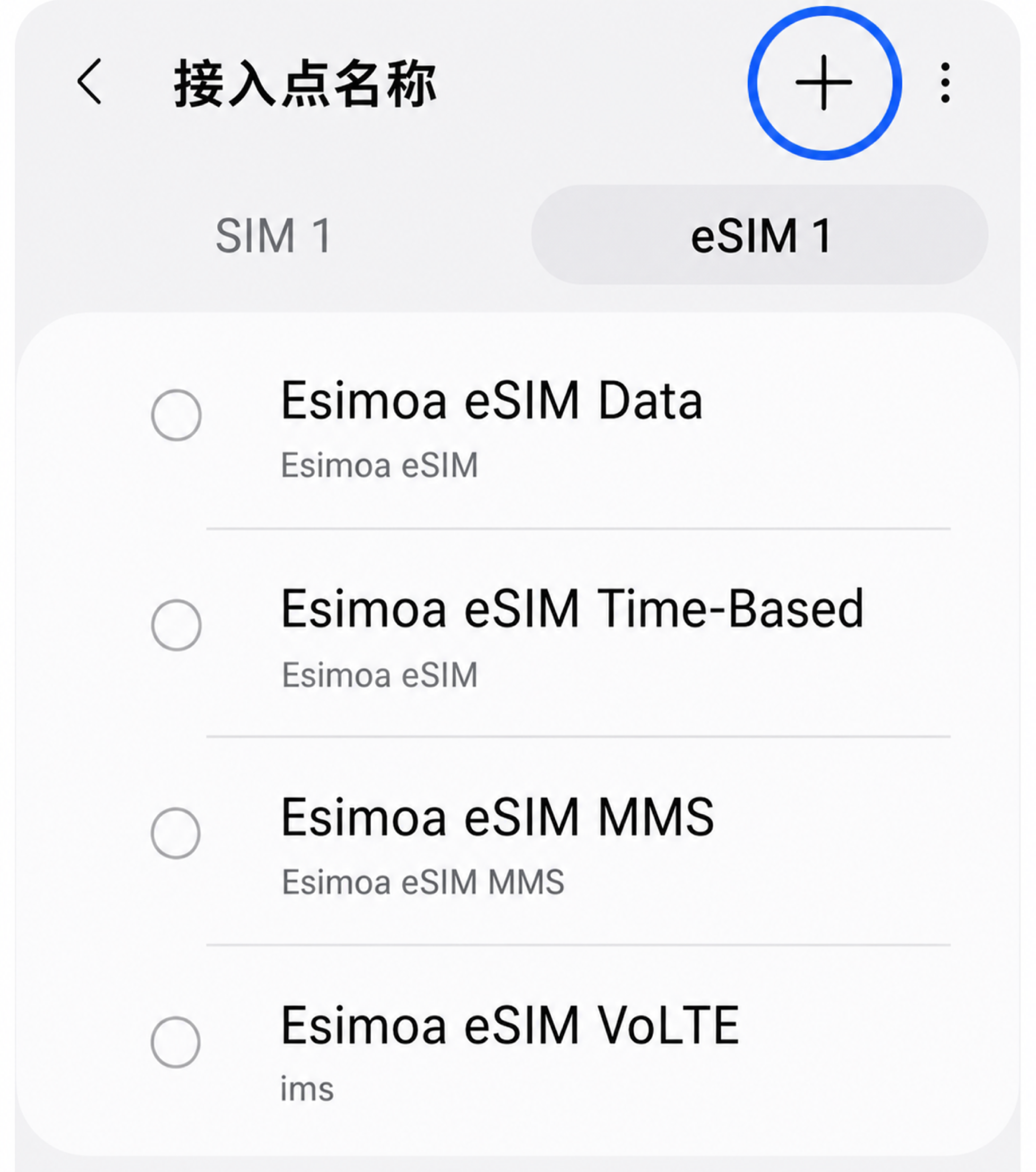 APN 名称