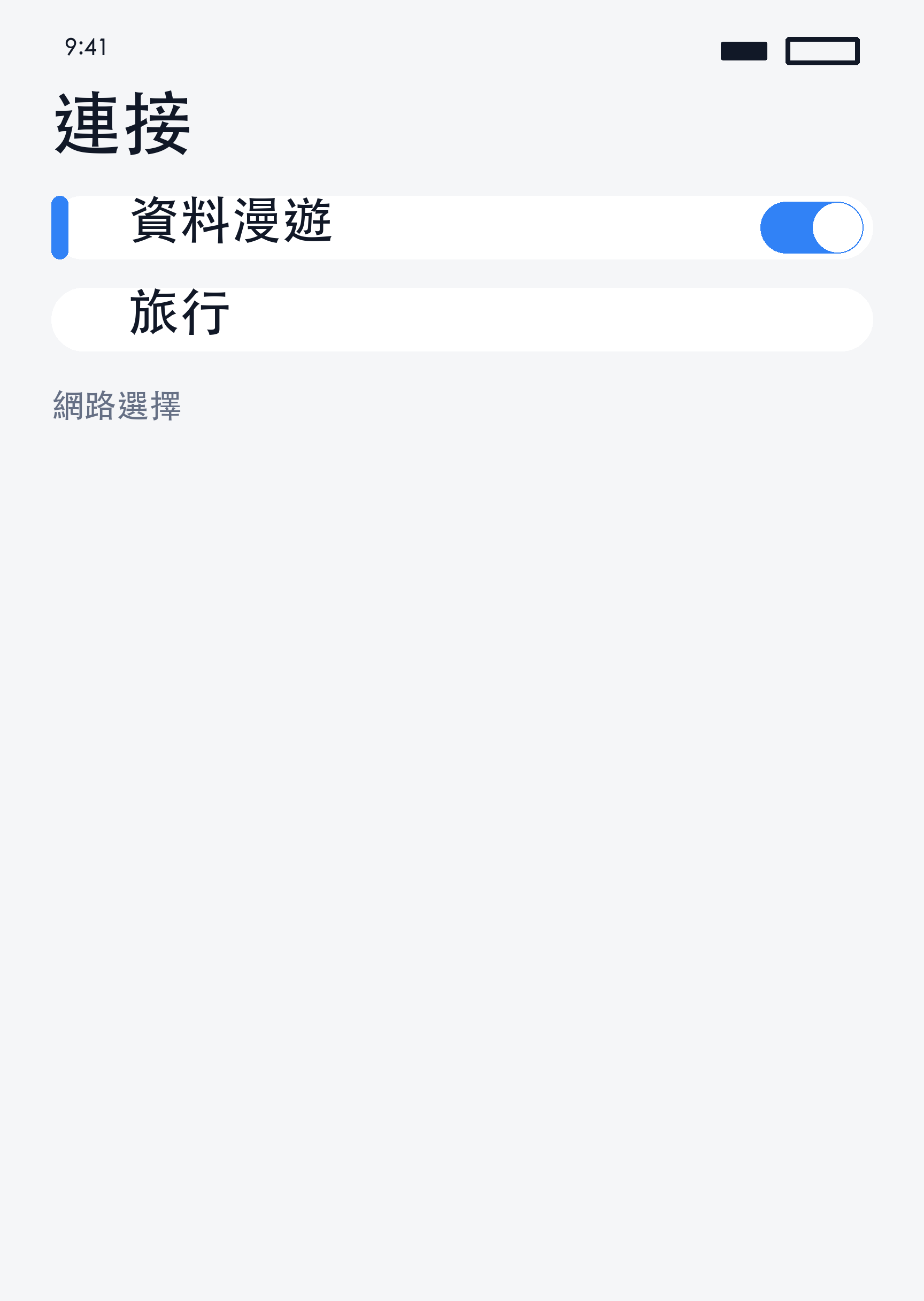 漫遊運營商